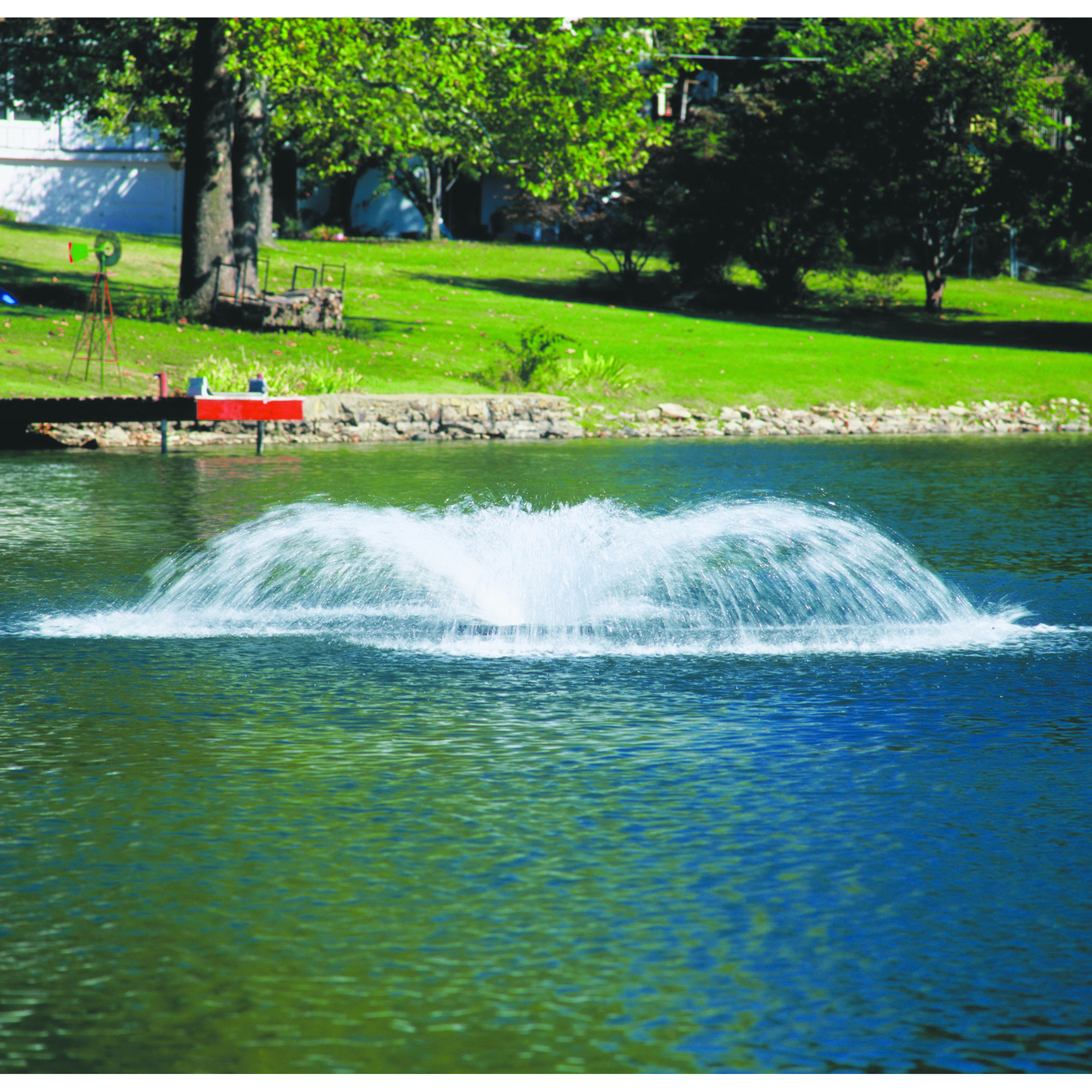 Outdoor Water Solutions, Aquarian Pro - 1/2hp Surface Aerator 115v, Volts 115 Model# 984AQ5115